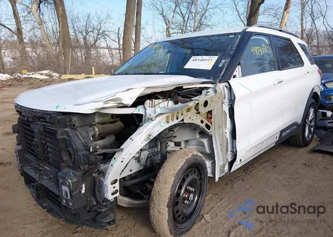 2022 Ford Explorer Limited z USA, uszkodzony, nr VIN 1FMSK8FH7NGB82028